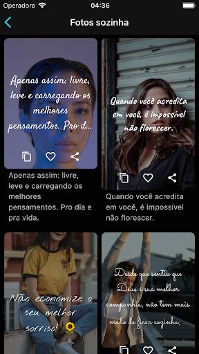 Instafrases - Frases e legendas para fotos screenshot 3