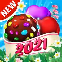 Candy House Fever - 2021 free match game logo