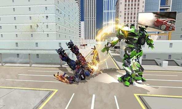 Real Robot Car Transformer Games screenshot 5