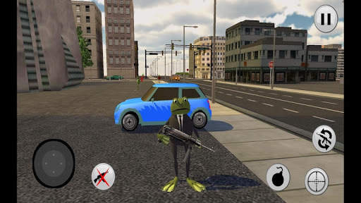 Frog Simulator City Free screenshot 8