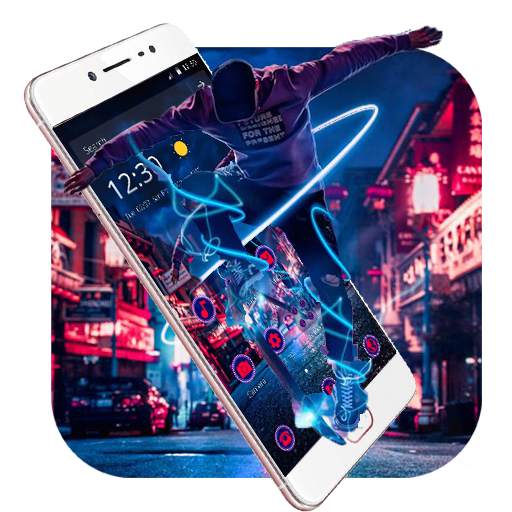 Neon Street Handsome Boy Theme 1.1.2