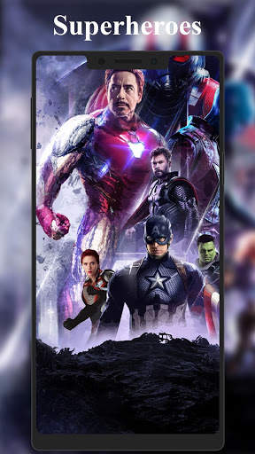 Superheroes Wallpaper screenshot 2