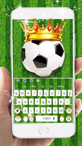 Sepak Bola Piala Dunia Keyboard Tema screenshot 1