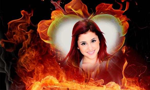 Dual Fire Photo Frame Collage screenshot 2