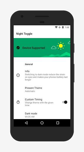 Night Toggle - Enable Dark Mode screenshot 2