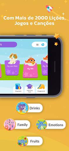 Galaxy Kids :App AI para Crianças Falarem Inglês screenshot 3