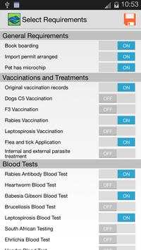 Pet Travel Checklist App screenshot 9