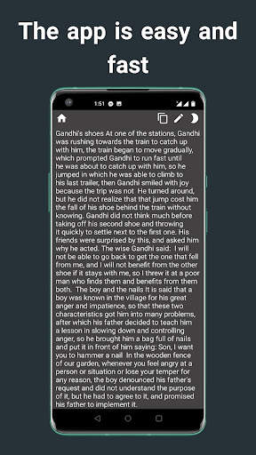 night reading mode app - dark theme screenshot 4