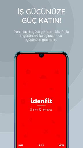 idenfit - zaman & izin screenshot 1