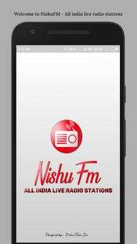 Nishu FM - All India Radio Stations screenshot 1