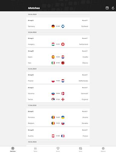 European Championship App 2024 screenshot 13