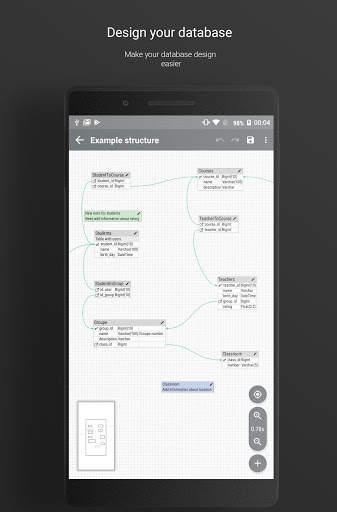 Database Designer - Full free development app screenshot 9