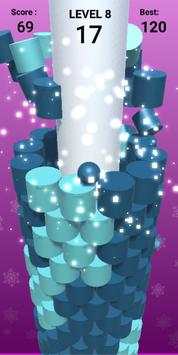 Stack ball 2 warna - bola jatuh 3d screenshot 5