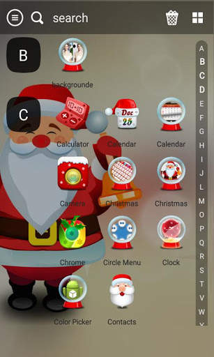 Christmas Theme: Mega Launcher screenshot 3