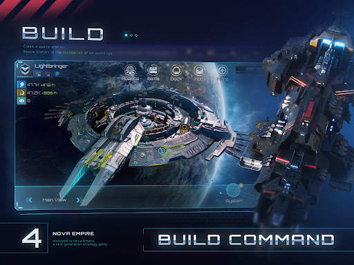 Nova Empire: Space Commander स्क्रीनशॉट 10