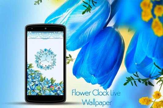 Flower Clock Live Wallpaper screenshot 15