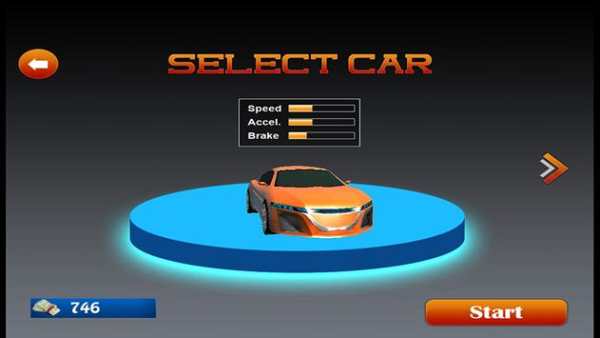 Advance Car Racing 3D, 2015 screenshot 2