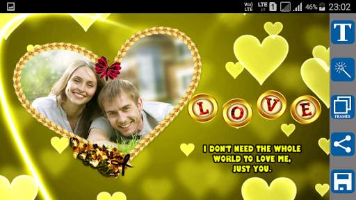 Love Photo Frames 2 تصوير الشاشة