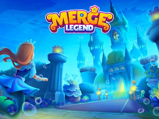 Merge Legend-Atlantis Mermaid screenshot 16