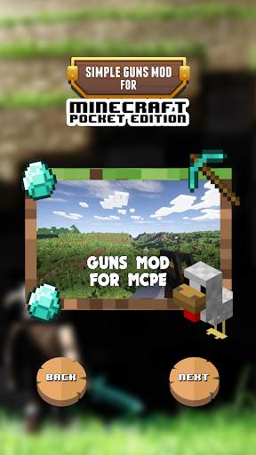 Simple Guns Mod for MineCraft Pocket Edition screenshot 3