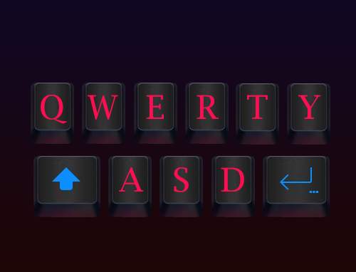 Black Neon Wallpaper for Emoji Keyboard screenshot 5