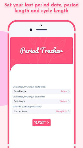 MyPeriod : Period Tracker скриншот 2