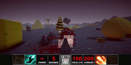 DOOM Zombies:Pixel Combat Bo3 Zombies Block Strike स्क्रीनशॉट 2