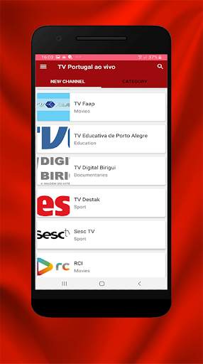 TV Portugal Ao Vivo Aberta - Programação de TV 3 تصوير الشاشة