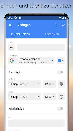 One Calendar screenshot 6