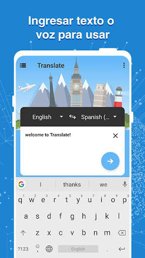 Traducir lo todo - Traductor de voz, texto, cámara screenshot 2