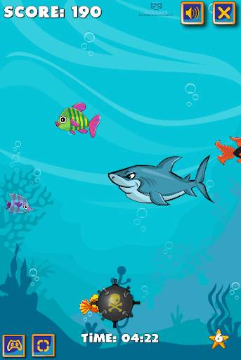 Fat Shark - shark games screenshot 2