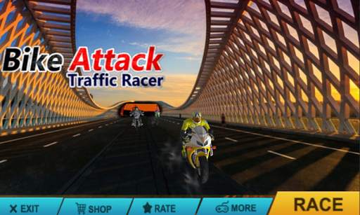 Bike Attack : Traffic Racer screenshot 1