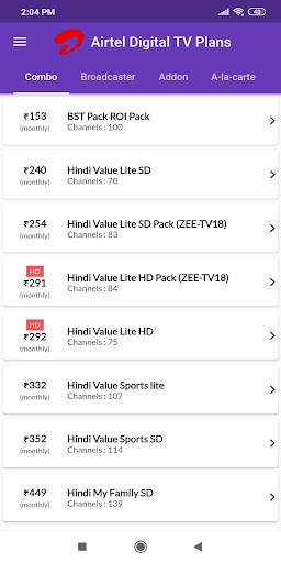 Mobile, DTH, Broadband Plans & Offers screenshot 5