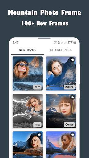 Mountain Photo Editor - Mountain Photo Frame screenshot 4
