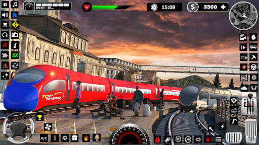Real Train Driving Simulator screenshot 2