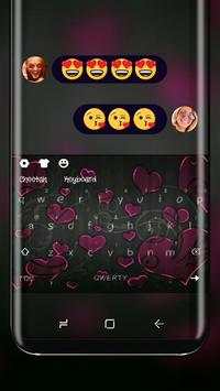 Love in Shadow Wallpaper Keyboard screenshot 1