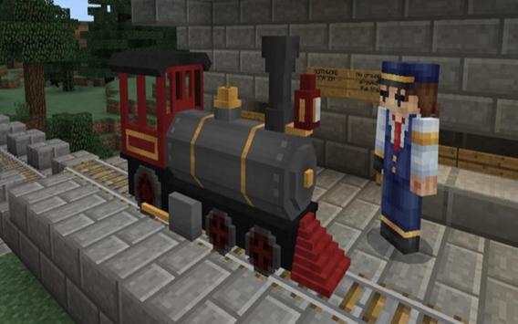 Train Mod MCPE 1 تصوير الشاشة