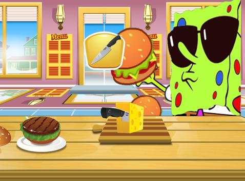 Sponge Burger Maker Diner Dash скриншот 8