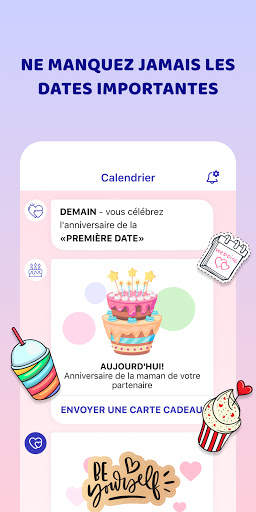 Calendrier et Widget d'amour screenshot 3