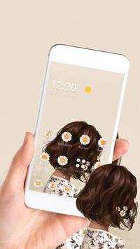 Art Little Daisy Girl Theme screenshot 2