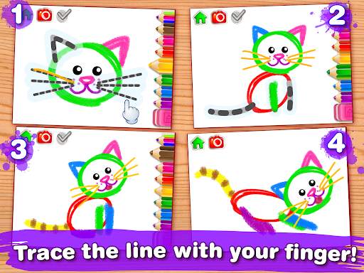 Bini Drawing for Kids Games screenshot 15