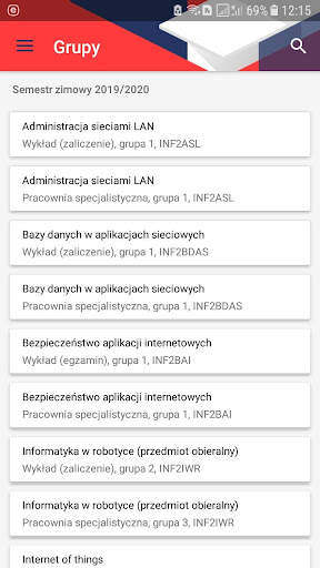 Mobilny USOS PB screenshot 5