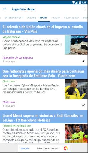 Argentine News | Argentina Newspaper screenshot 4