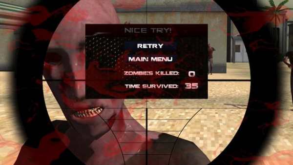 Zombie Sniper Shooter screenshot 8