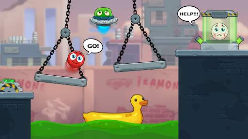 Ball Hero: Zombie city screenshot 1
