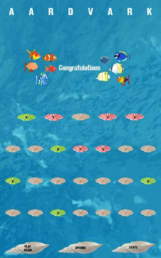 Hangman (Shark Attack) screenshot 18