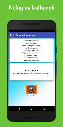Root Durum Sorgulama screenshot 2