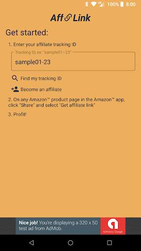 AffLink - Affiliate Link Generator for Amazon screenshot 1