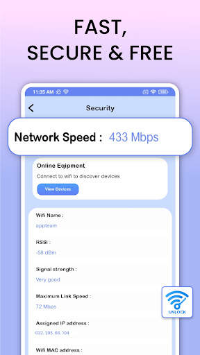 WIFI Unlock : Wi-Fi Connection screenshot 5