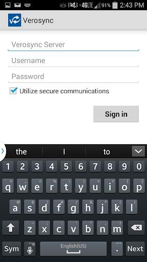 Biscom Verosync Mobile screenshot 4